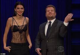 Blac Chyna Monster Nicki Minaj Kendall Jenner Takes A Dig At Baby Dream S Name Kendall Jenner James Corden Kendall Jenner Outfits Kendall Style