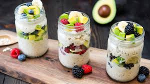 Gluten free + low calorie + vegan. Avocado And Banana Overnight Oats American Heart Association Recipes
