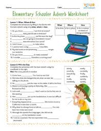 Live worksheets > english > english as a second language (esl) > past simple > 7th grade 3rd trimester first moment. Adverb Worksheets For Elementary And Middle School