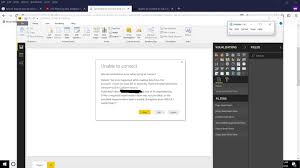 Everything looks great and works smoothly. Unable To Connect To Sql Server Microsoft Power Bi Community