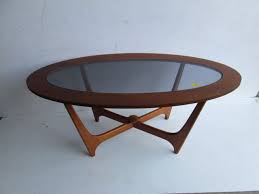 Vintage Oval Teak Coffee Table 1960s Coffee Table Coffee Table Legs Cool Coffee Tables