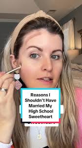 Did you marry your high school sweetheart? #highschoolsweethearts  #reasonswhytrend #grwm #easymakeup #marriedlife #bestdecisionever #gotya  #creammakeup #seint #seintmakeup #seintartist ...