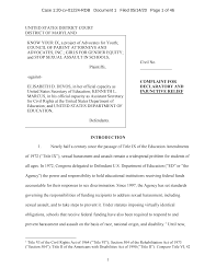 Use as a cover letter to the . Aclu Org