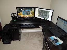 L Shaped Gaming Desk Cool Desk Accessories Corner Gaming Desk Gaming Computer Desk
