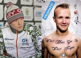 47 23 września 2010 tajemnicze śledztwo Polski Zuzlowiec Wytatuowal Sobie Napis Z Bledem Foto Pudelek