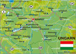 Einfach auf die nummerierten roten marker klicken, um das entsprechende land zu öffnen. Karte Von Ungarn Land Staat Welt Atlas De