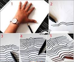 Gambar 2 dimensi yang mudah ditiru. 30 Lukisan 3d Paling Senang Rudi Gambar