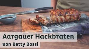 Abschrecken, gut abtropfen lassen und auf die förmchen verteilen. Aargauer Hackbraten Rezept Von Betty Bossi Youtube Hackbraten Rezept Rezepte Hackbraten