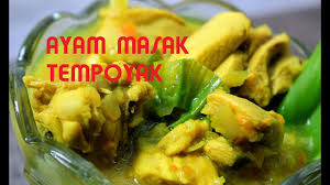 Ayam Masak Tempoyak Youtube