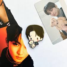 ENHYPEN Jungwon Bear Enamel Pin
