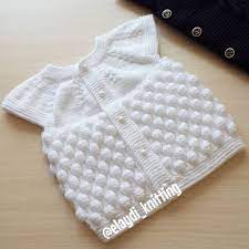 ahududu orgu modeli ile bebek yelegi yapilisi bebek yelek bebek orgu