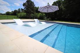 Custom 8 X 15 Tanning Ledge And Iridescent Glass Tiles And Bubblers Swimming Pool Model Is The Swimming Pool Tiles Tanning Ledge Pool Backyard Pool Designs