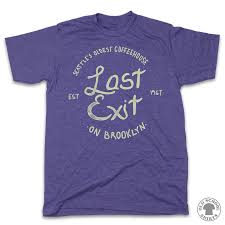 Last Exit | Seattle Vintage Apparel | Old School Shirts –  OldSchoolShirts.com