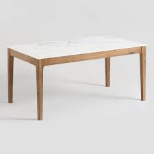 A Clean Modern Take On Luxurious Style Our Marble Topped Fletcher Dining Table Embodies Dining Table Marble Rustic Dining Room Table Marble Top Dining Table