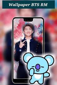 El líder de la banda de chicos de corea del sur, bts, rm y su bt21 koya ~ ¡espero que disfrutes! Bt21 Koya Wallpaper Bts Rm Hd Fur Android Apk Herunterladen