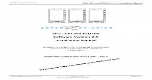 Efd 1000 Install Manual Pdf Document