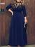 Empire Waist Dress With Sleeves