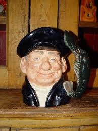 Royal Doulton Lobster Man Large Character Toby Jug D6617