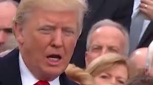 trump sworn in as president