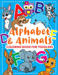 I like that the drawings can be. Alphabet Animals Coloring Book For Toddlers Cute Coloring Pages For Kids With Letters And Animals Fun Activity Book To Practice Alphabet And For Kindergarten Preschool And School World Amai 9798695238266