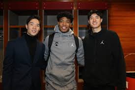 | usa today / via reuters watanabe, the 2018 atlantic 10 defensive player of the year, has met one. Rui Hachimura Yuta Watanabe And Yudai Baba Reunite During All Star Weekend The Japan Times