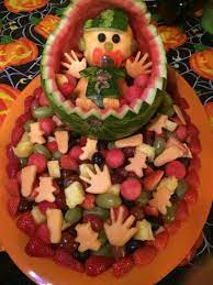Camo Boy Fruit Tray Baby Shower Baby Shower Fruit Baby Shower Cakes For Boys Baby Shower Food