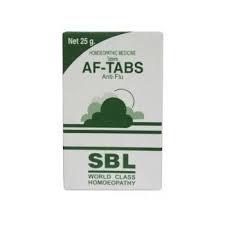 Homeopathic Flu Tablets Af Tabs Wholesale Trader From Coimbatore