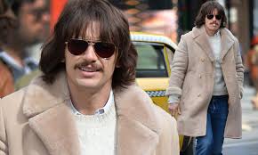 James Franco sports flashy period hair filming The Deuce in NYC | Daily  Mail Online