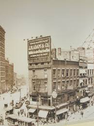 Street In Downtown Buffalo Ny Probably In 1920s Buffalo Ny Buffalo New York Old Photos