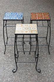 Wrought Iron Tables With Tiles Available In Any Colour Way Of Your Choice Wrought Iron Furniture Wrought Iron Decor Wrought Iron Table