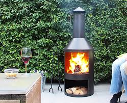 Terassenofen Gartenofen Valencia O46cm X 140cm Mit Hitzebestandiges Schwarzes Finish Hohe Qualitat Affiliate Gartenofen Garten Kamin Grill