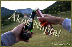 Jó reggelt, jó reggelt, kisebb fiam, ákos! Akos Nevnap Es Nevnapi Kepeslapok Nevek