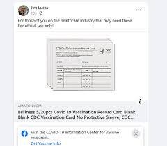 Once in the recipient record, click view vaccination certificate. Indiana State Rep Jim Lucas Shares Blank Covid 19 Vaccination Cards