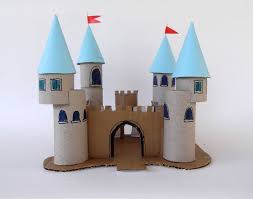 Ritterfiguren für papierburg zum basteln. Craftsboom Com Princess Castle Artisanat Du Chateau Bricolages Simples Diy Amusant