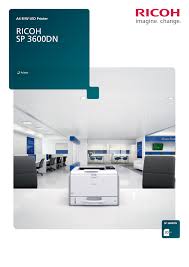 The sp 3600dn is a small office printer that provides the speed and print quality you need to succeed. Ricoh Sp 3600dn Manualzz