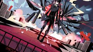 Man near torii gate wallpaper, gray temple wallpaper, landscape. Premium Hottest Cosplayer Badass Anime Wallpaper 1920x1080