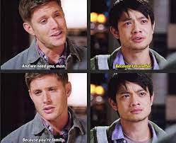 Gif Man If You Don T Think That We Would Die For You I Don T Know What To Tell You Supernatural Fandom Supernatural Cast Supernatural