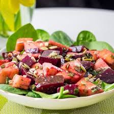 Salade De Noel Recette Salade De Noel Plat Vegetarien Recettes De Cuisine