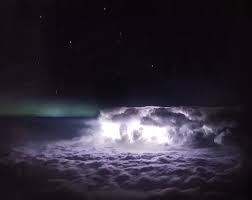Eye To Eye With A Thunderstorm At 20k Ft 3732x2970 Oi Sky Photos Weather Photos Stargazing