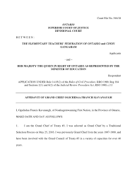 …a notary public has and may use and exercise the power in some jurisdictions such as a number of canadian provinces, the requirements for becoming a notary are such that effectively only lawyers. 2018 10 04 Affidavit Of Grand Chief Kavanaugh Dignity First Nations