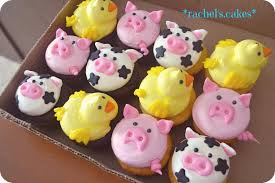 Farm Animal Cupcakes Farm Animal Cupcakes Farm Animal Cakes Animal Cupcakes