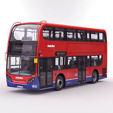 London Bus Enviro 400 3d C4d London Bus Bus 3d Model