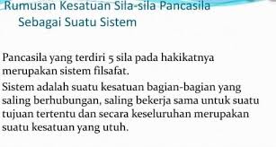 Pancasila Sebagai Sistem Filsafat Pengertian Hakekat Dan Ciri