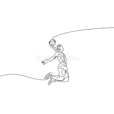 Conecta tu outlook, skype y redes sociales. Un Jugador De Basquet Continuo Del Dibujo Lineal Que Hace Clavada Ilustracion Del Vector Ilustracion De Ejercicio Golpe 148305798