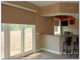 Choosing blinds, curtains, and shades for sliders. Window Treatment For Sliding Glass Door In Kitchen Home Car Window Glass Tint Film