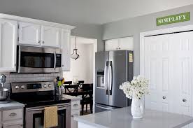 white kitchen kitchen colors