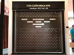 Mega M70 Độ dày 1.2 - 1.5mm – Cửa Cuốn An Ninh - An Toàn - Thẩm Mỹ