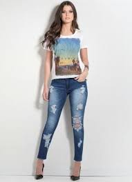 Calça Jeans Feminina De Marca Famosa Calca Jeans Colcci Destroyed Colcci Calca Jeans Colcci Colcci Jeans Calca Colcci