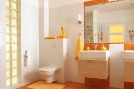 You should keep orange bathroom simple. 17 Amazing Orange Bathroom Ideas Home Decor Bliss