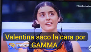 Valentina saco la cara por gamma aunque perdieron #desafiodelsigloxxi